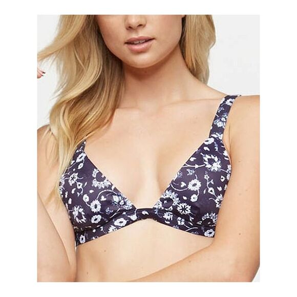 TAVIK + Women's Luxury Red Printed Triangle Bikini Top L - Picture 1 of 1